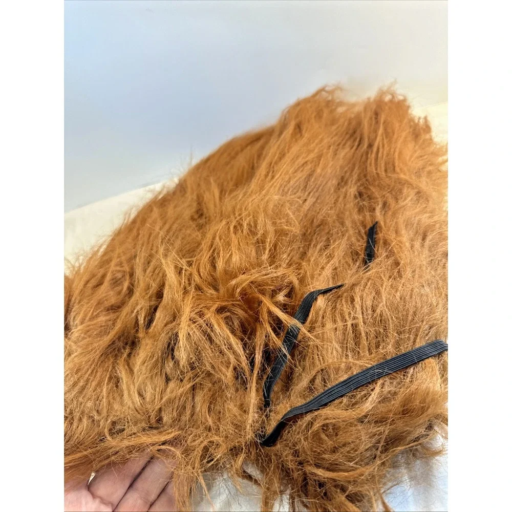 Dog Lion Mane Wig Halloween Pet Costume Funny Headwear for Medium Large Dogs